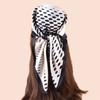 High Quality Silk Square Scarf Women Satin Bandana Print Scarves Head Band Fashion Lady Hair Shawl Wrap Female Neckerchief Hijab