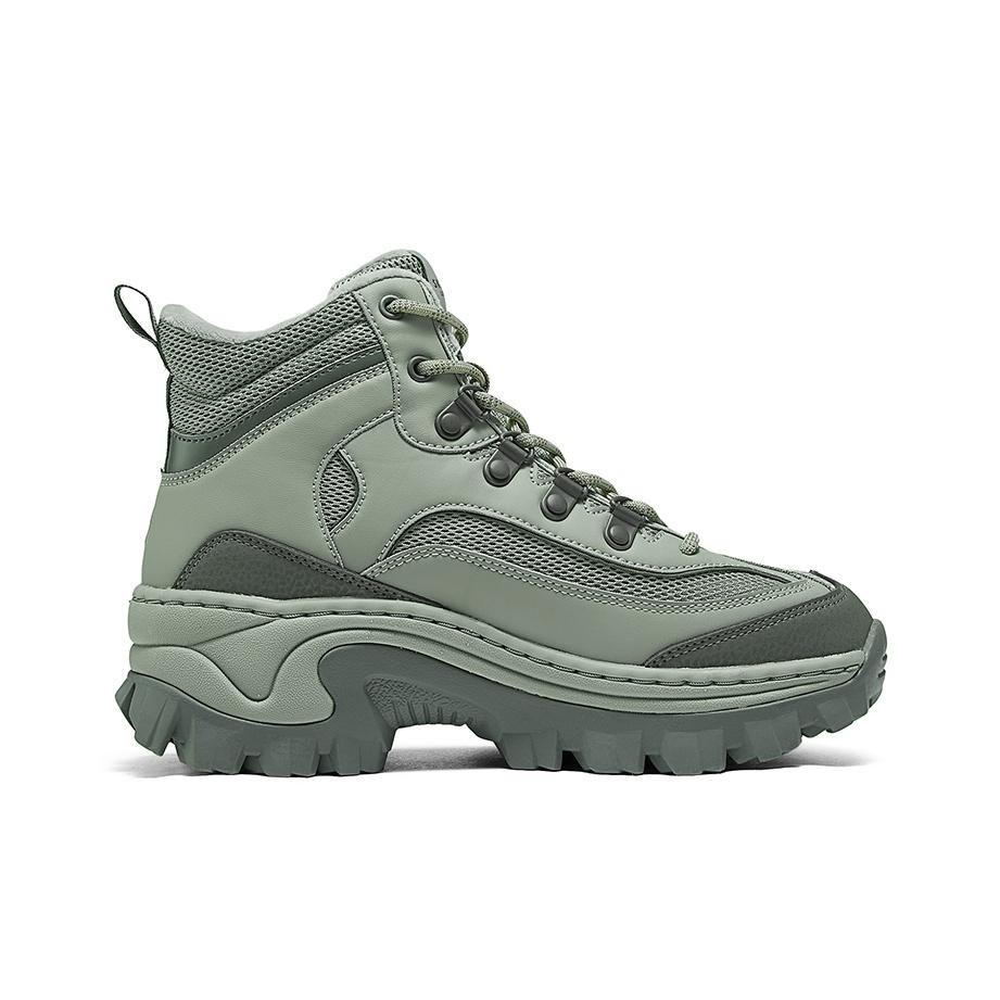 Skechers Dighton Scarpe Casual Alte Comode Resistenti all'Usura Traspiranti da Esterno Sneaker Donna Verde Oliva 177236-OLV