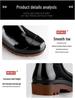 Men's High-Top Waterproof Non-Slip Work Boots with Rubber Sole