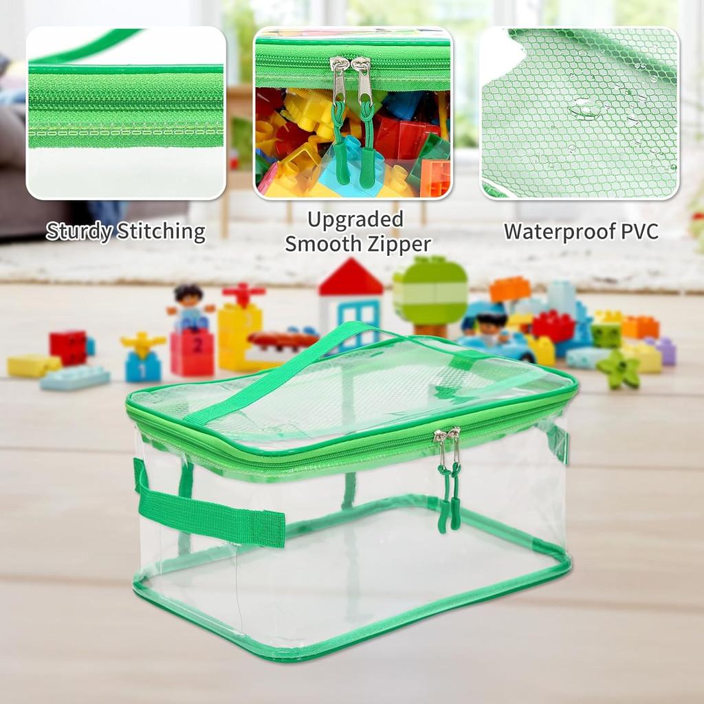 Childrens Toy Storage Bag With Waterproof Pvc Material For Travel And Outdoor Use