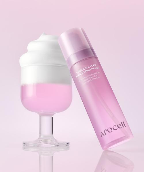 Arocell Super Collagen Пузырьковая сыворотка-маска 90г NONE