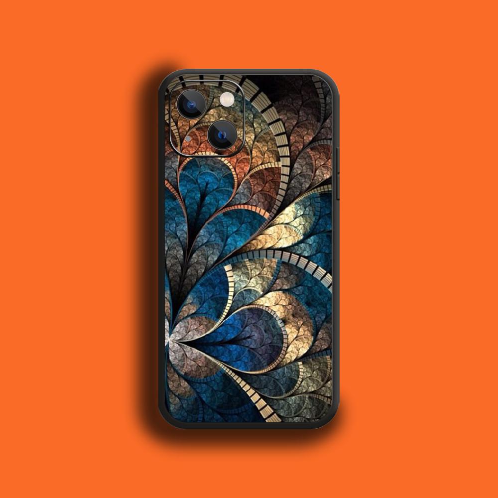 Circle Pattern Mystery Phone Case For iPhone Samsung Galaxy Redmi Xiaomi Oppo OnePlus Note S A 7 8 9 10 11 12 13 14 20 21 22 23 53 54 Pro Max Ultra