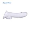 Male Masturbator Clear Crystal Set Penis Lock Essence Set Sex Toys