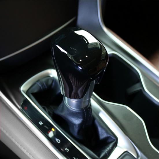 Bright black Gear Shift Knob Cover Trim 1pcs For Honda HR-V HRV -2026