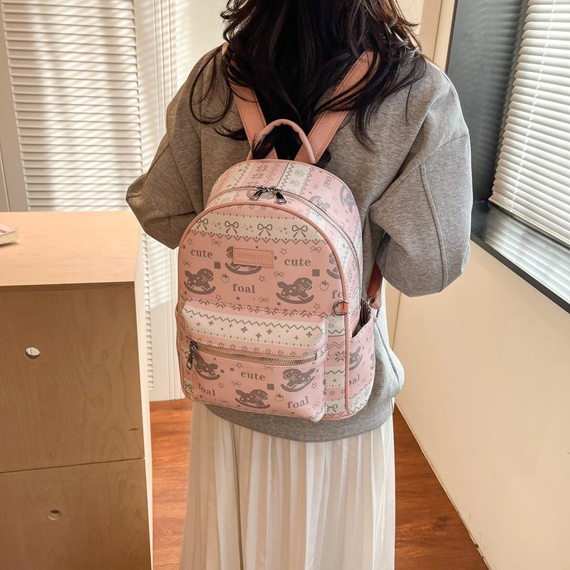 Shoulder Bag for Girls, Schoolbag with Large Capacity, Backpack