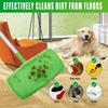 Removable Mop Cloth Cover Washable Multifunctional Flat Mop Cloth Cover Reusable 4 Pieces/pack