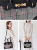 VITAFELICE Belt Design Handbag Women's 2-Way Inb-10092z (Glen Check)