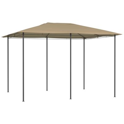 vidaXL Pavillon 3x4x2,6 M Taupe 160 G/m²