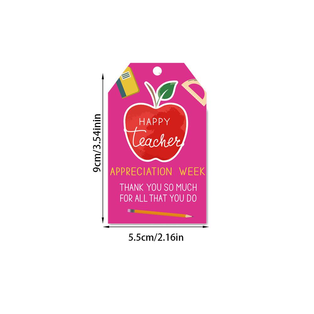 Event Appreciation Teacher Hangings With Paper Labels For Party Decorations