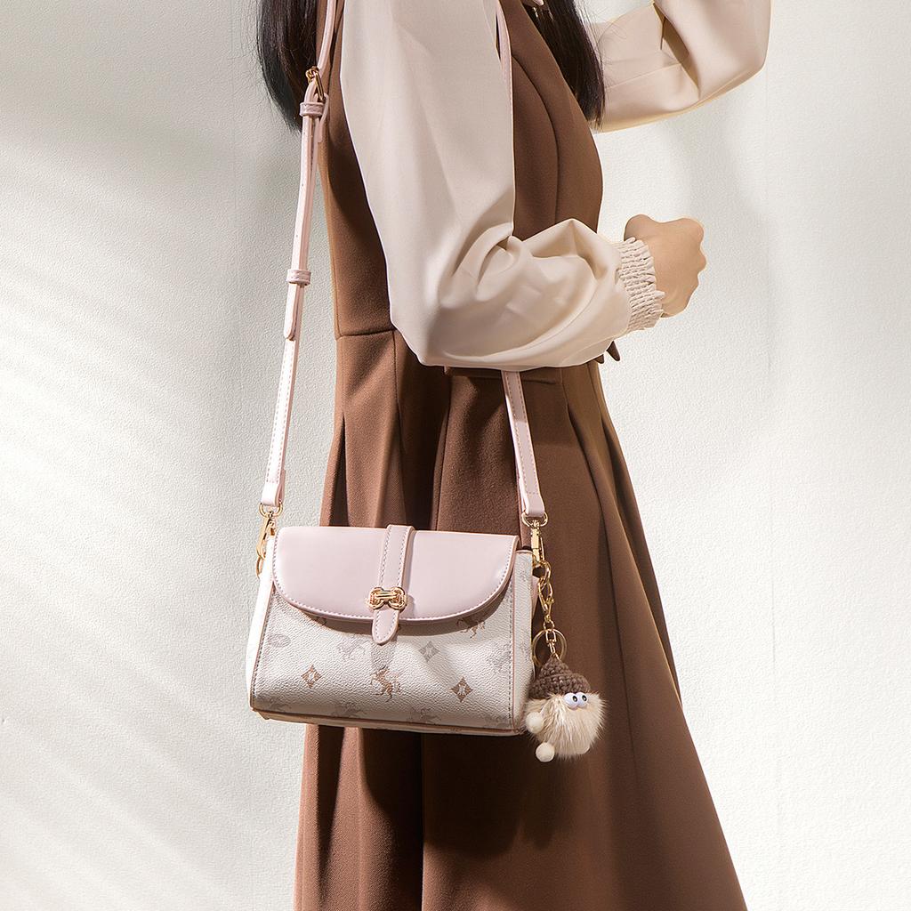 Bag New Women's Crossbody Bag Small Bag Autumn and Winter Premium Gift One Shoulder Canvas Women's Bag