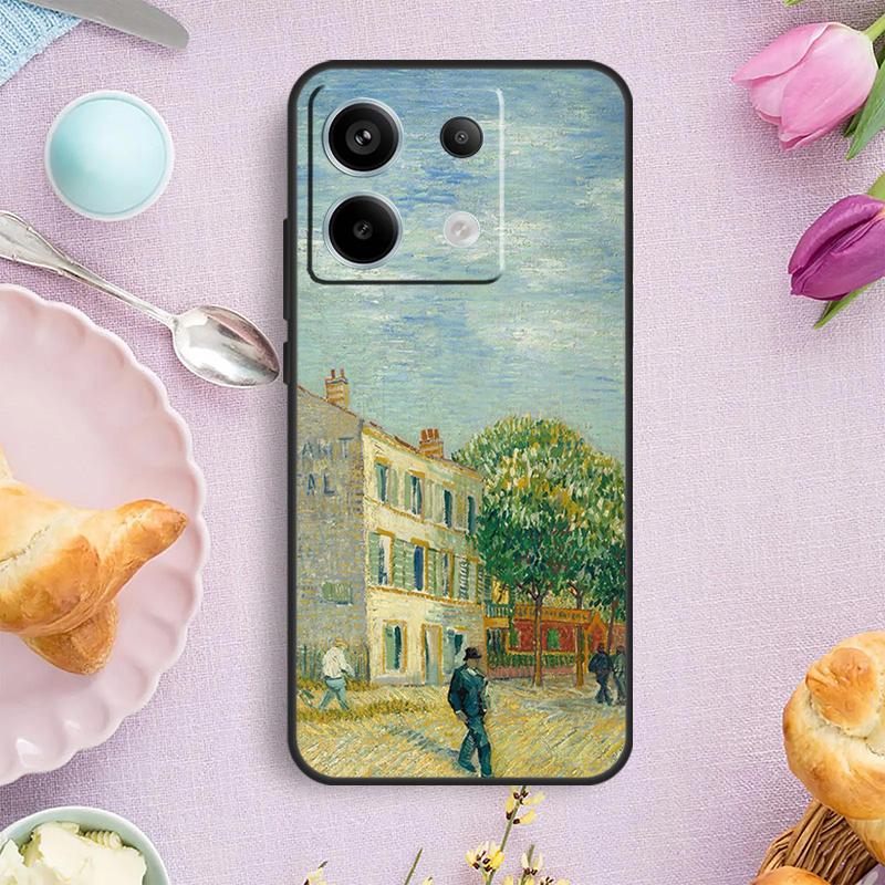 Van Gogh Oil Painting Case For Xiaomi Redmi Note 14 10 11 12 13 15 Pro Plus Cover For Redmi 15 15C 13C 12C 10C 14C