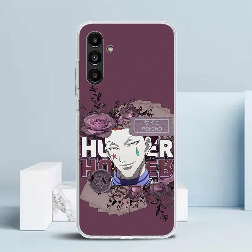 HunterX Hisoka Phone Case For Samsung Galaxy A17 A37 A57 A16 A15 A14 A13 A56 A55 A54 A53 A36 A35 A34 A33 A26 A25 A24 A23 Galaxy