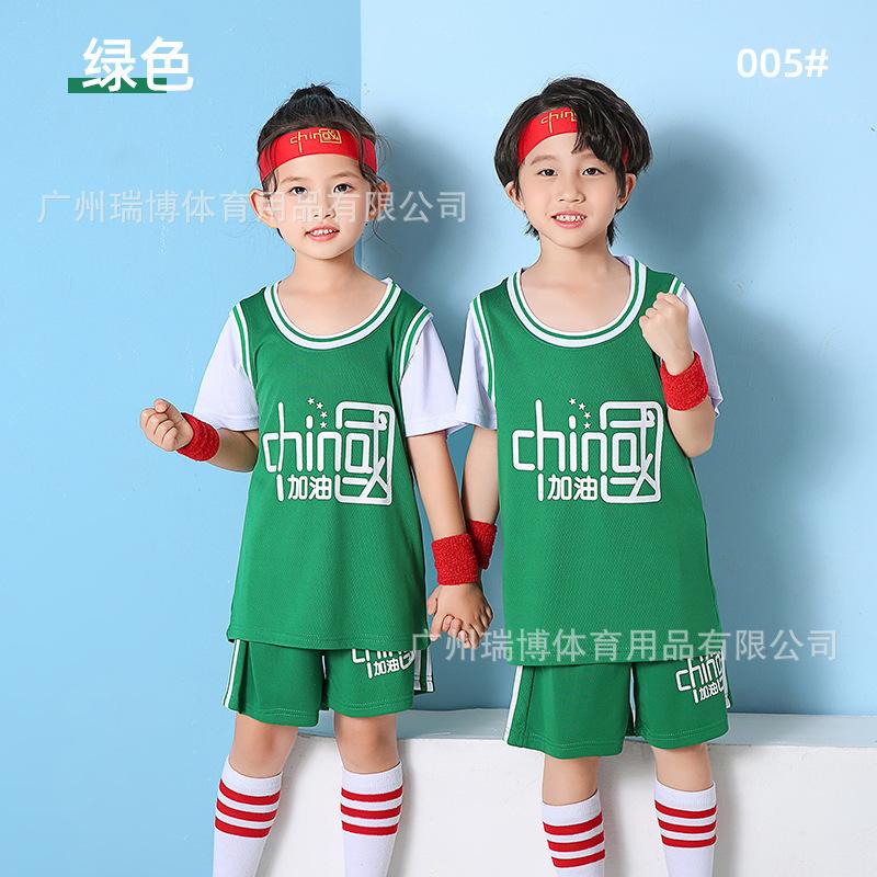 Football training clothes, new short-sleeved basketball clothes, wholesale fake two pieces, sports performance activities, breathable and quick-drying