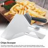 Multi Functional Kitchen Thicken Stainless Steel French Fries Shovel Chips Bagger Scooper