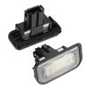 Number Plate Lamp Waterproof for Benz W203 2pcs 12V LED White License Plate Light Assembly