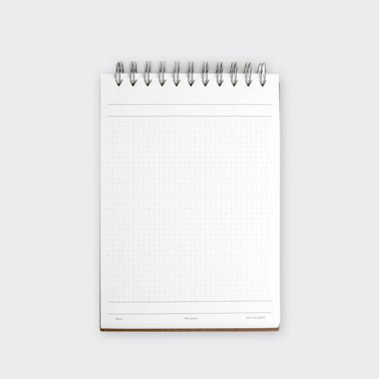 Kleine Schreibwaren Sehr Dünner Notizblock Tragbar (2 Typen, wählen Sie 1), eine beliebte Redewendung in Korea