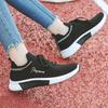 Women's Fly-woven Sneakers Comfortable Breathable Soft-soled Shoes Autumn New Light Mouth Lightweight Running Shoes Little White Shoes