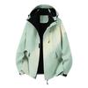 2026 Men's Spring/Autumn Camel Jacket: Windproof, Waterproof, Trendy, Single-Layer Outdoor Couple's Mountaineering Coat