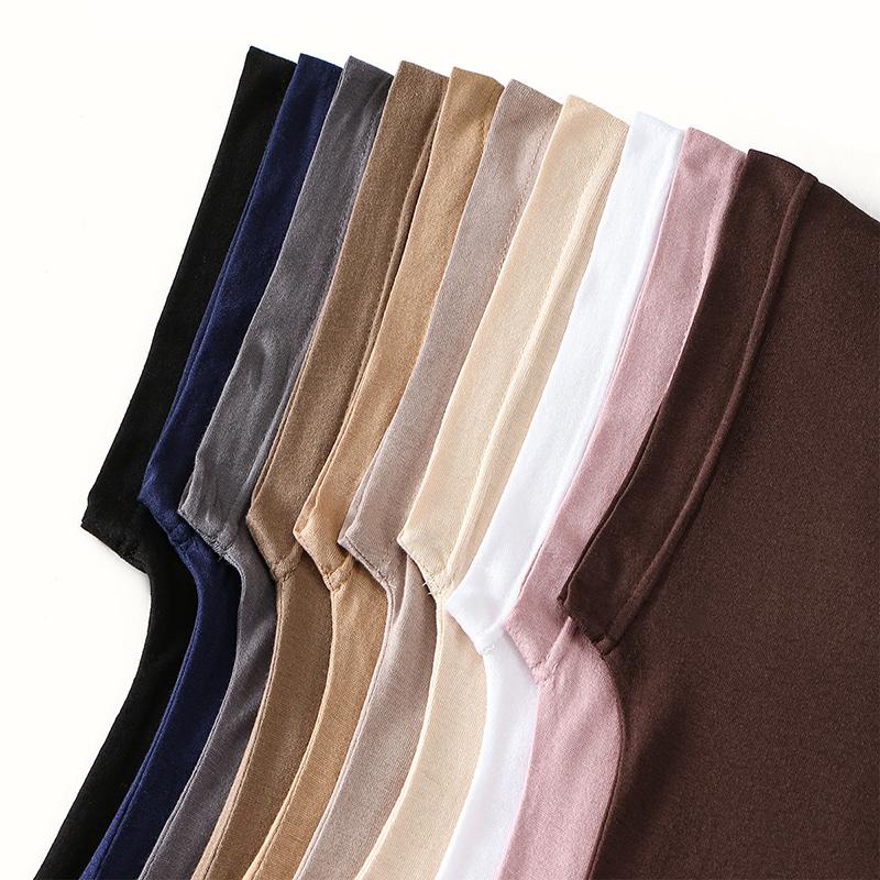 New Soft Modal Instant Jersey Hijab Undercap Hijabs for Woman Muslim Women Hijab Cap Full Cover Head Wraps Scarf Islam Turban