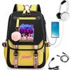 Backpack, Back To School, Cartoon Cute Travel Backpack Print Peripheral Double-shoulder Backpack For Teenagers, Students, Boys And Girls