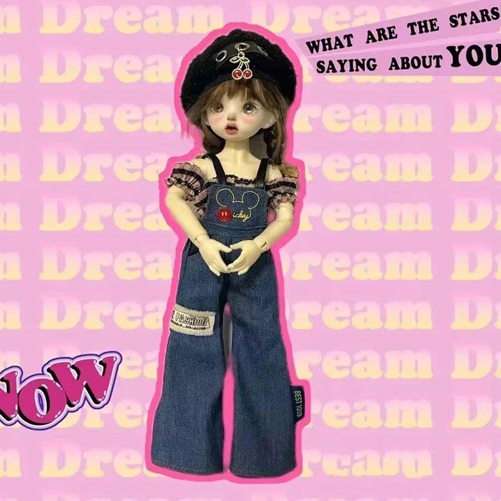 Rochie Haine Păpușă 30cm Haine Casual Set Outfit Păpușă Modă Rochie Păpușă BJD Jucărie Fată