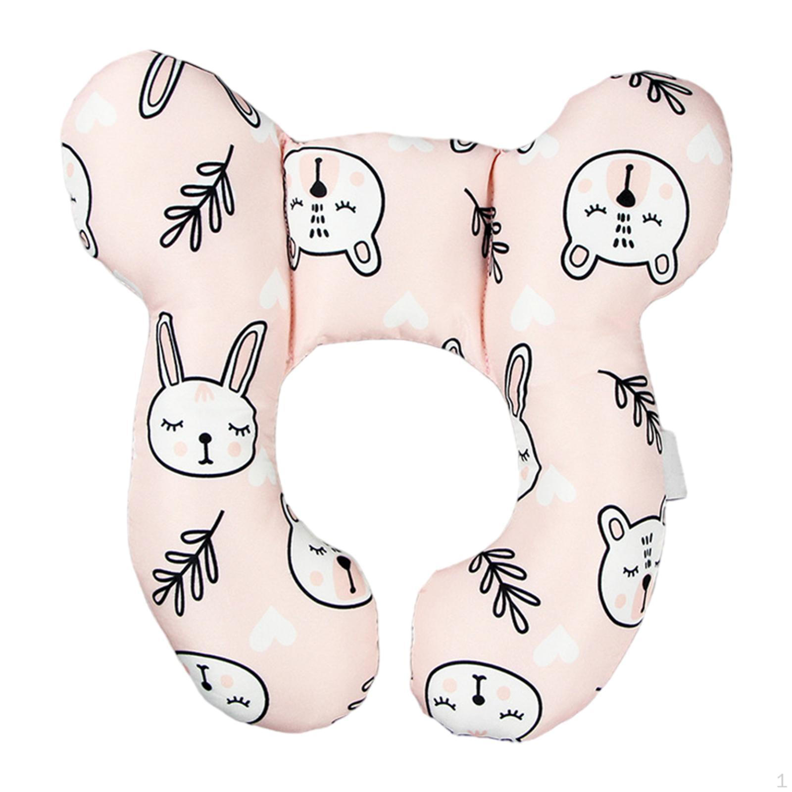 

Подушка для поддержки шеи младенца для кормления в коляске Travel Infant Cloud Rabbit