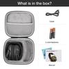 AWESAFE Electronic Noise Cancelling Noise Cancelling NRR Adjustable Telescopic Adjustment Hearing Protection Travel Storage Carrying Case Earmuffs,