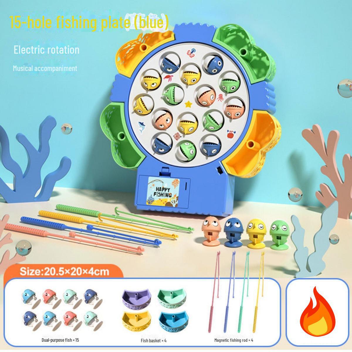 

Электрическая игрушка для рыбалки для раннего образования от 1 до 3 лет: Подарок для развития интеллекта у мальчиков и девочек