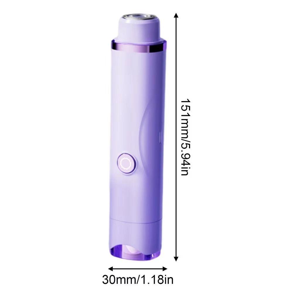 Double-headed Women's Hair Shaver Portable Private Parts Trimmer Hair Removal Device  Female