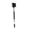 Dual-Ended Eyelash and Eyebrow Comb Makeup Brush Set with Curler