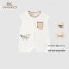 Newborn Summer Breathable Pure Cotton Jumpsuit
