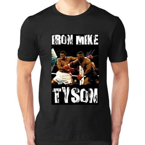 Iron Mike Tyson TShirt Boxing  Anniversary ONeck Cotton Short Sleeve Mens T Shirt New Size S3XL
