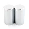 Premium Chrome Rear Fender Bolt Decorative Caps For Xl883 Boy Fat