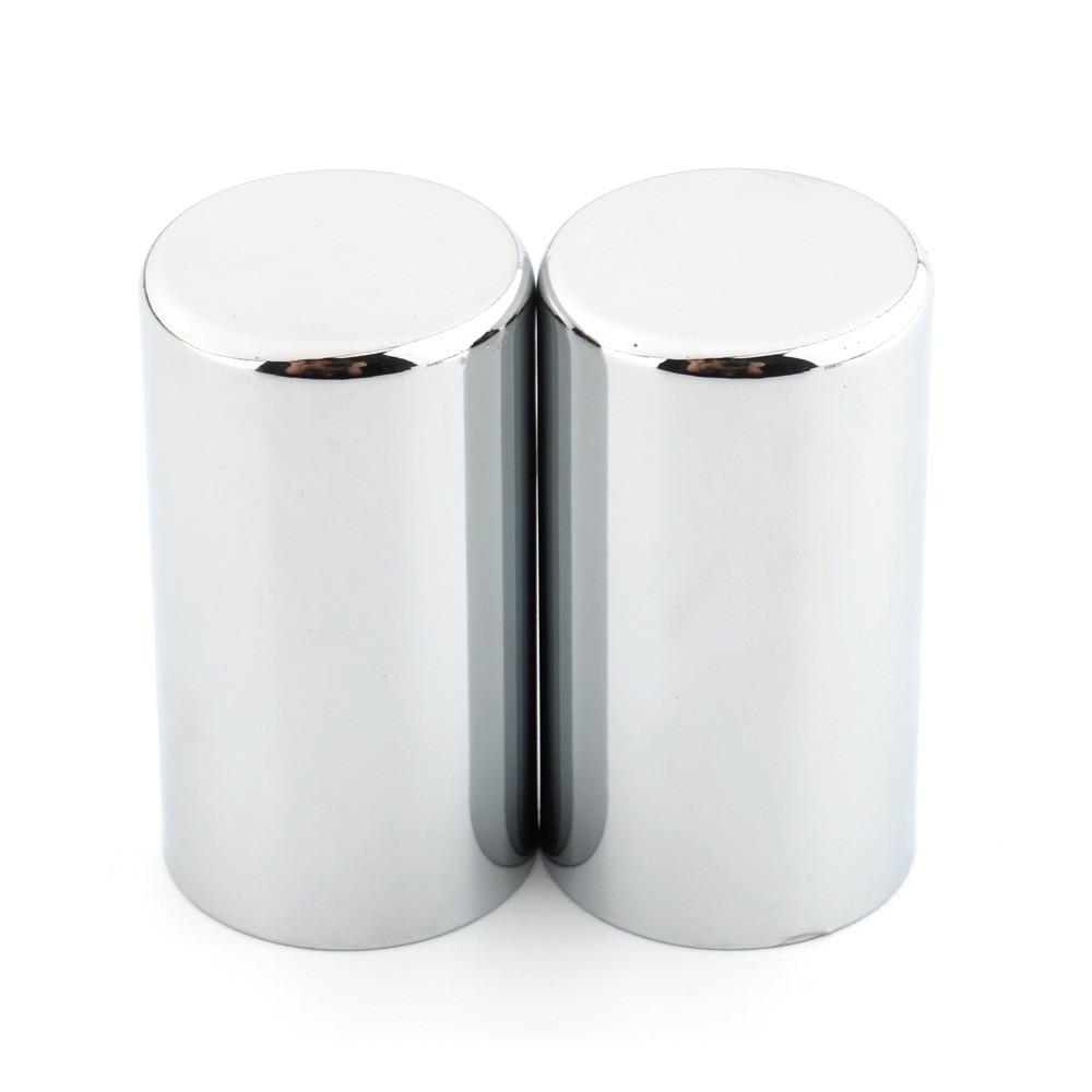 Premium Chrome Rear Fender Bolt Decorative Caps For Xl883 Boy Fat