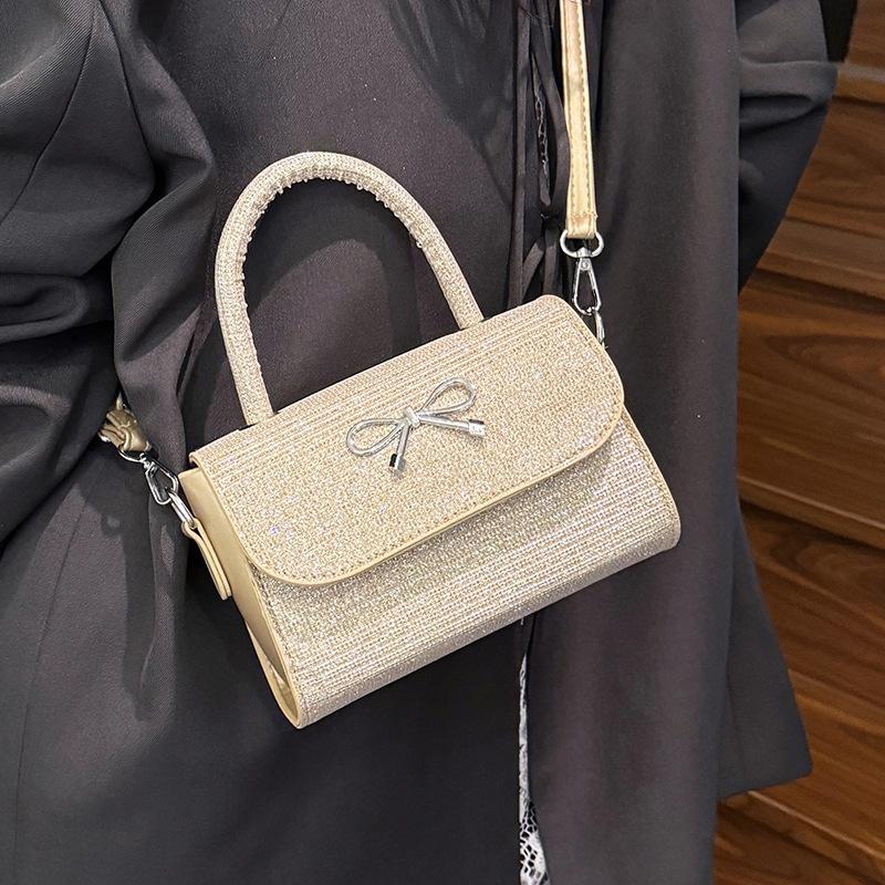 New Niche Ins One-shoulder Crossbody Bag Personality Fashionable Handbag Spring Trendy Gentle Small Square Bag
