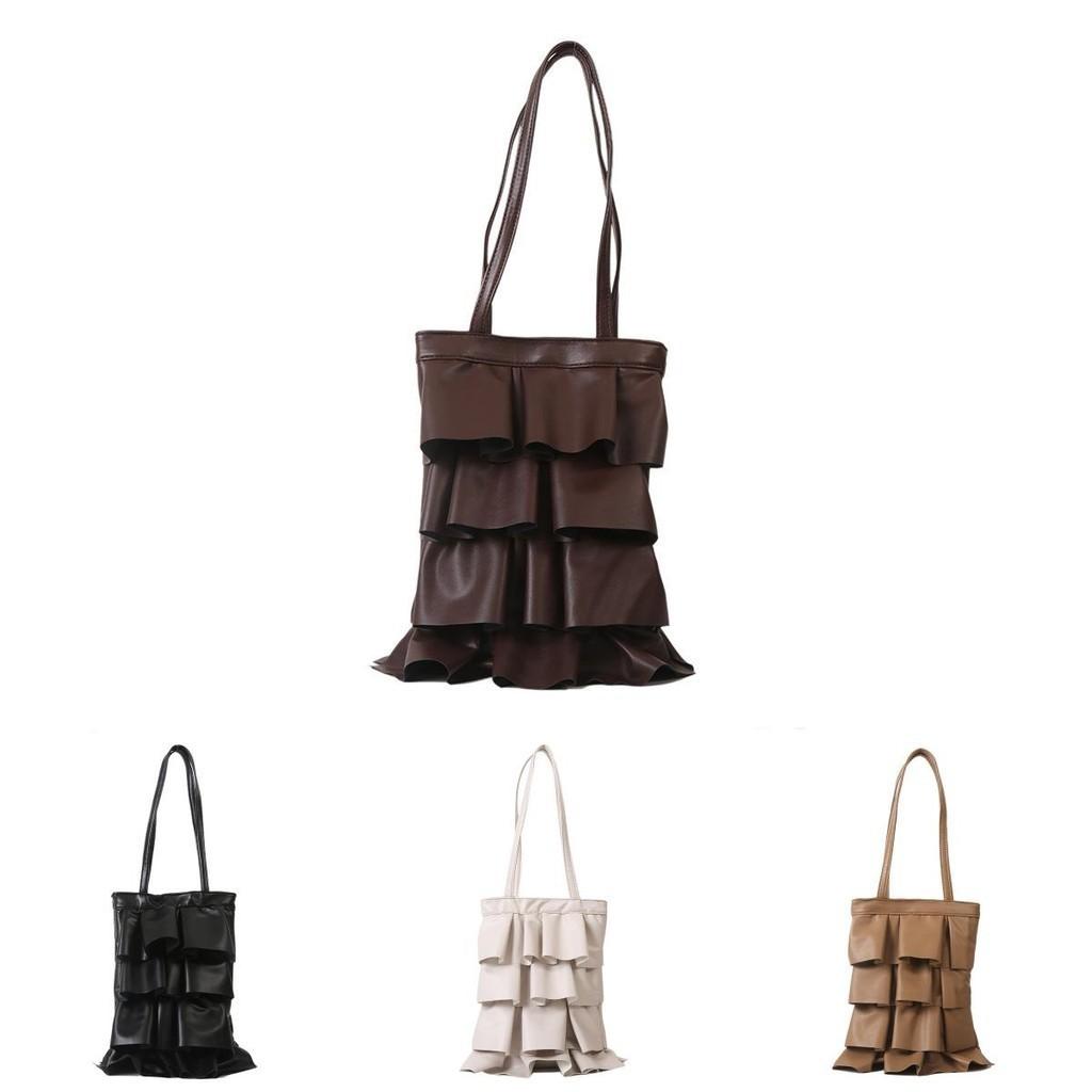 Trendy Street Style Handbag 2023 New Large Capacity Pu Bucket Bag For Women