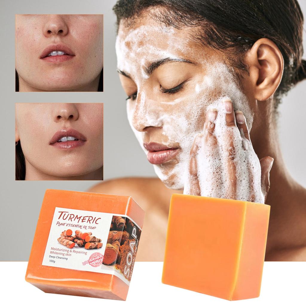 Barre de savon pour le visage et le corps - Fait main, éclaircissant la peau, éclaircit la peau, unisexe