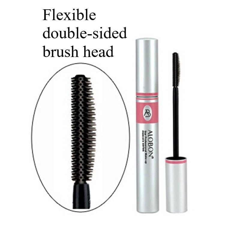 Mascara nero impermeabile Fibra 3D Ciglia spesse Curling Allungamento Mascara colossale 12 ml