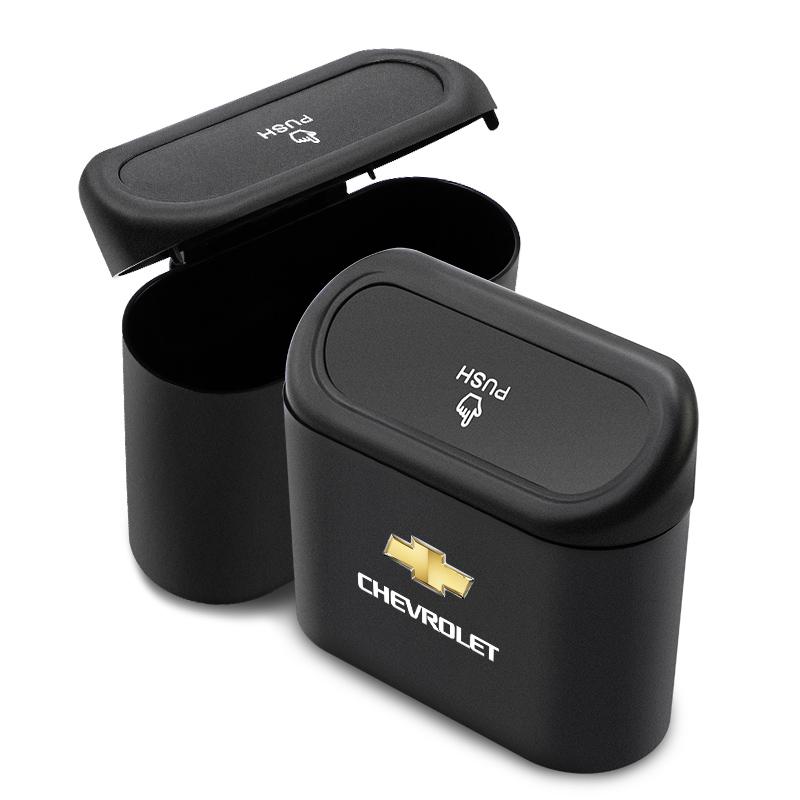 Multifunction In-vehicle Trash Can Storage Bucket Accessories For Chevrolet Cruze Silverado Corvette Camaro Captiva Suburban SS