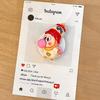 Mobile Phone Airbag Stand - Foldable, Telescopic, Cute Star Doll Design for Apple, Huawei, Xiaomi with Finger Ring
