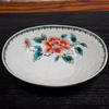 Japanese Warehouse Stylish Tableware Kutani Ware Bowl Red Peony Pottery Luxury Japanese Tableware Moribachi Bowl Made In Japan
