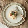 Creative Ceramic Dinner Plate Modern Minimalist Cutlery Restaurant Steak Pasta Plate Afternoon Tea Dessert Bowl Kitchen Utensils