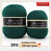 Pure Wool Medium-Thickness Yarn for Hand-Knitted Cardigans, Sweaters, and Scarves.