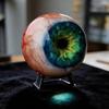 Realistisch Gotisch Oogbol Ornament Levensgetrouw Horror 3D Oog Beeldje Eng Donkere Fantasie Stijl Bureau Decoratie voor Halloween Huisdecoratie
