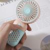 Handheld Mini Fan USB Rechargeable Portable Mute Small Electric Fan Student Dormitory Outdoor Travel Cooling Fan