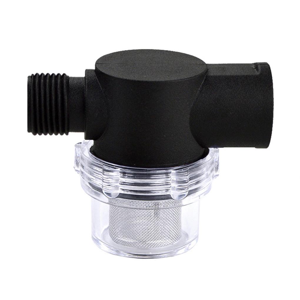 2PCS 1/2Inch Twist-On Pipe Water Pump Strainer Npsm Inlet/Outlet with 50 Mesh Stainless Steel Filter Screen for RV Marine