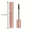 Mascara allongeant luxueux Formule longue tenue et imperméable Mascara noir Sans grumeaux Volumisant Recourbant Cils Maquillage des yeux