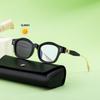 New European and American fashion box color-changing sunglasses men's personality trend outdoor driving sunglasses men