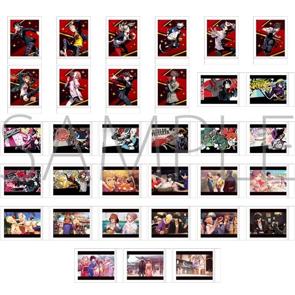 Persona 5 the Royal Pashakore PERSONA5 the royal P5R BOX Item Packs per Cards per P5 (30 Cards/10 Box/3 Pack)