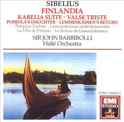 CD J. SIBELIUS - Sibelius;Finlandia,Karelia  CDM7692052 EMI 1988 UK Classical Used